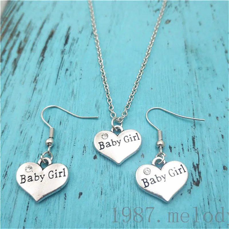 

Baby Girl Earring Necklace Sets Jewelry Set , Fashion Women Birthday Girl Gifts