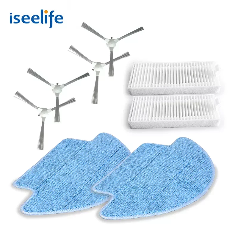 

Spare Parts Kits for ISEELIFE PRO3S Replacement Kits Cleaning Robot Vacuum Cleaner Spare Parts