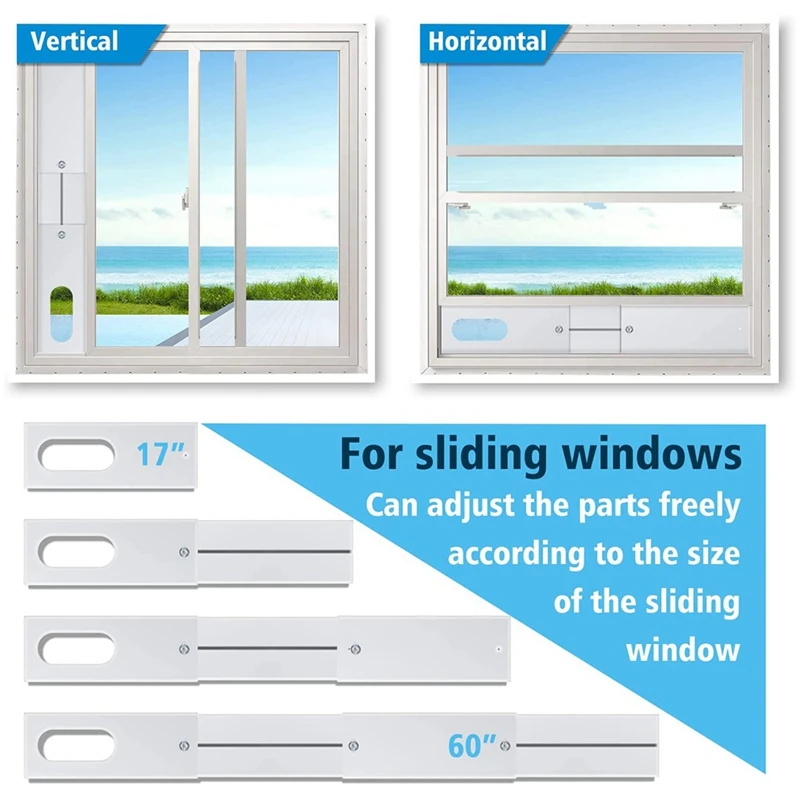 Универсальный комплект уплотнений для окон портативного кондиционера