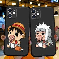 cartoon cute funny anime funda coque for iphone 11 12 13 11 pro x xs max xr 6 7 8 plus se phone case soft silicone tpu cover