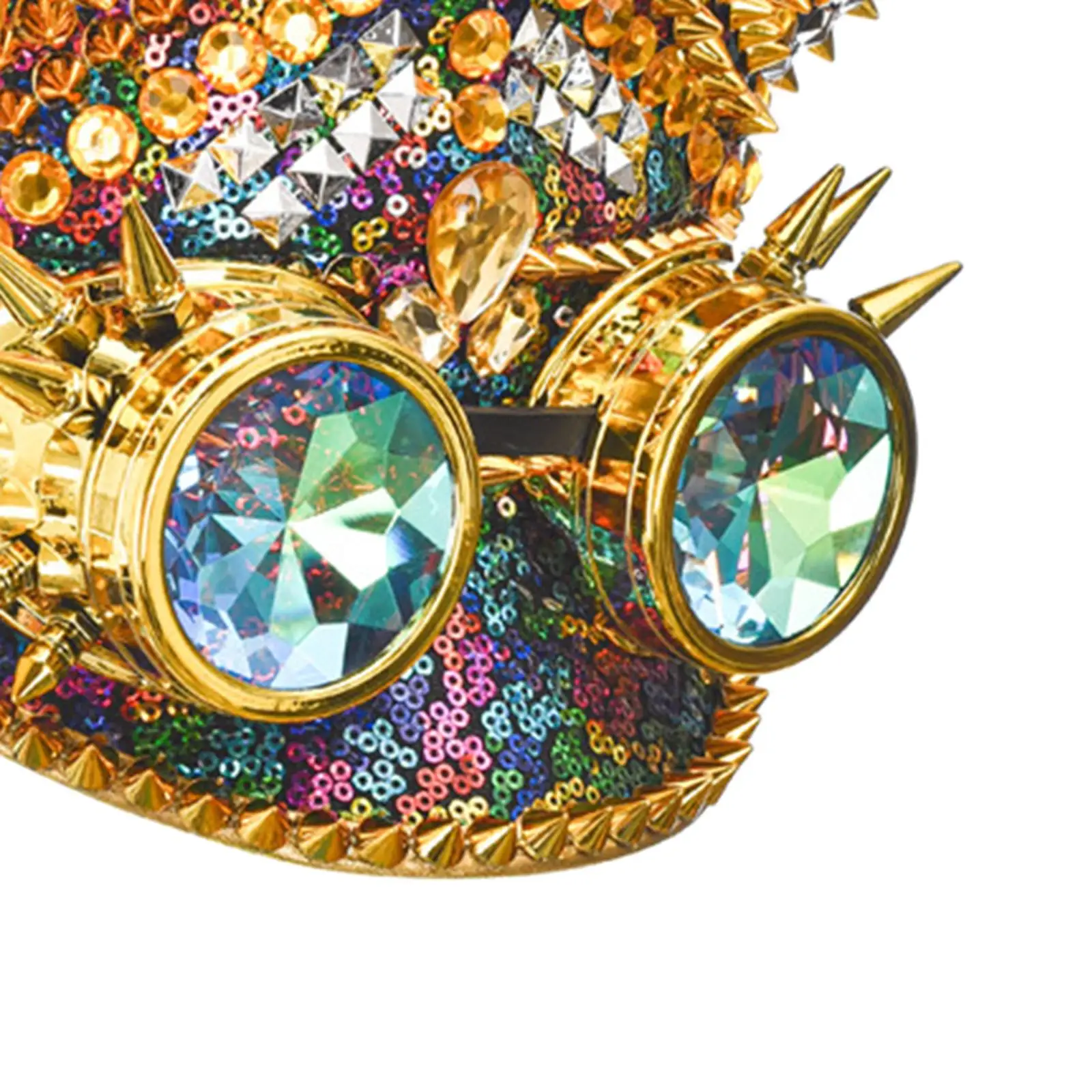 Готическая шляпа в стиле панк