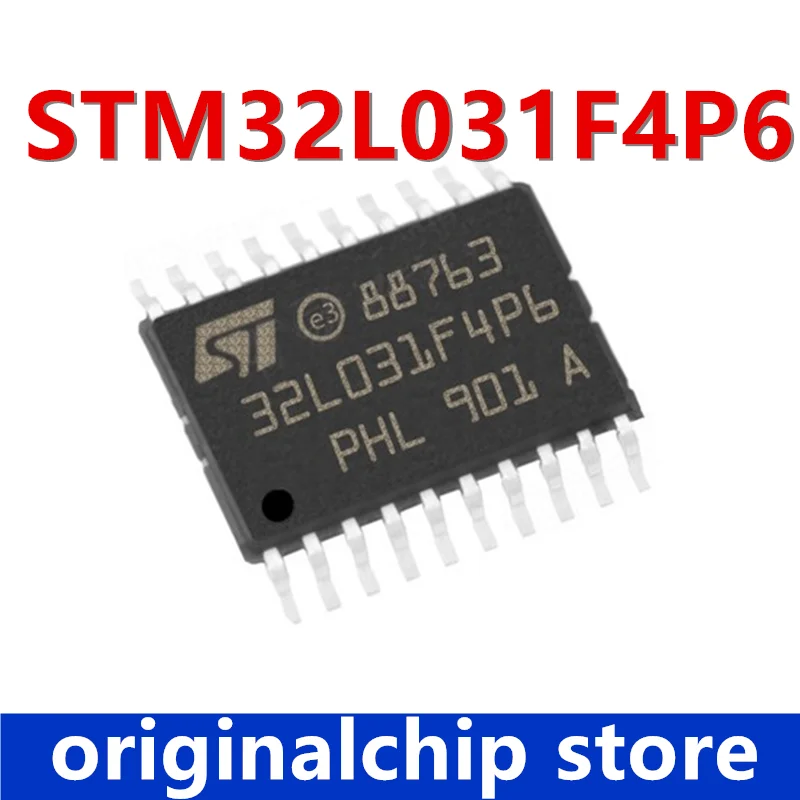 100% Оригинальный микроконтроллер STM32L031F4P6 TSSOP20 2 бит16 КБ флэш-микроконтроллер