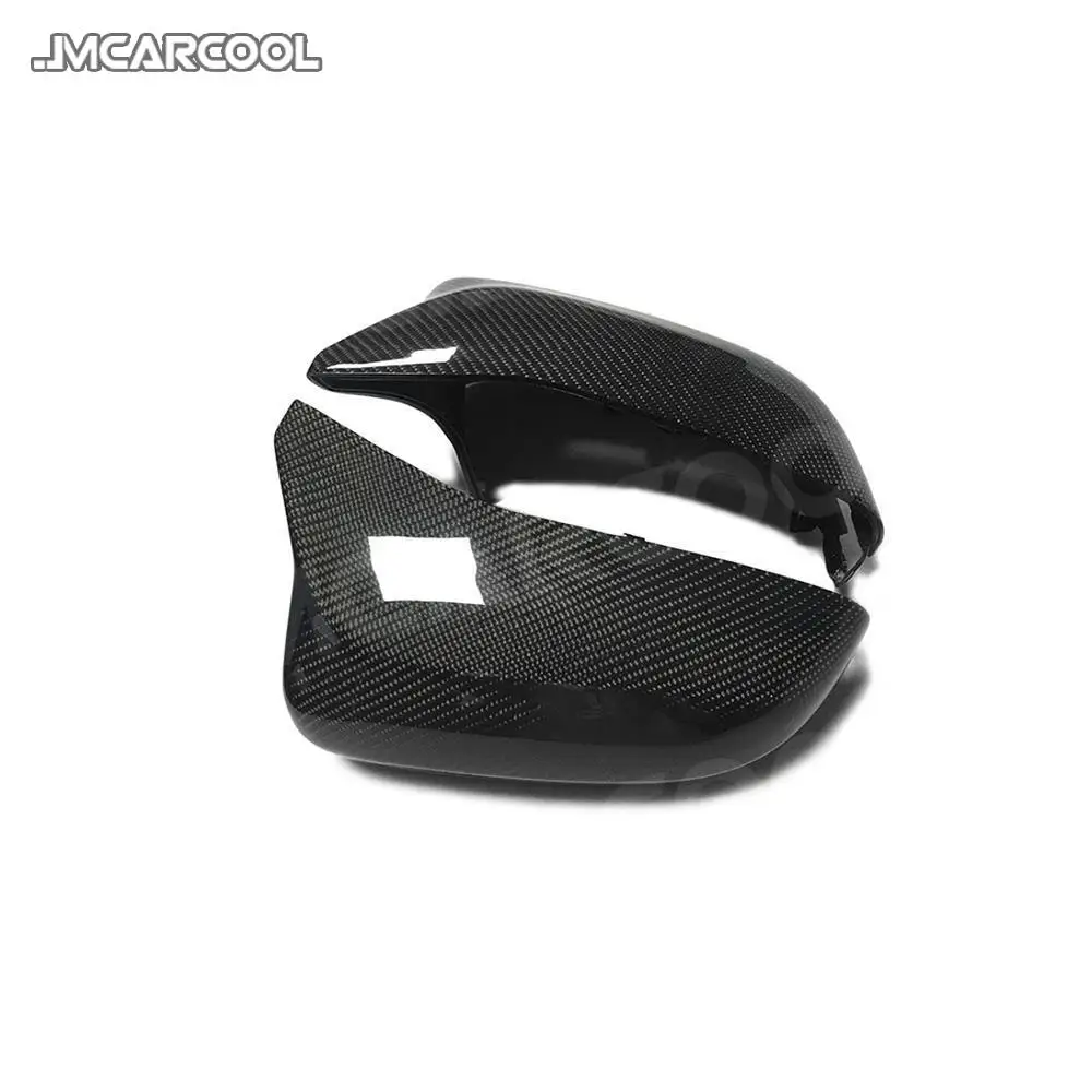 Чехлы на зеркала заднего вида из АБС-пластика/углеродного волокна для BMW 5 серии F90