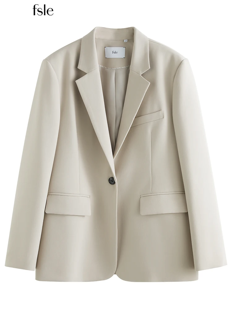 

FSLE Women Suit Jackets 2022 Autumn Office Lady Professional Blazers Casual Commuter Suit Pants Female Solid Two-piece Set