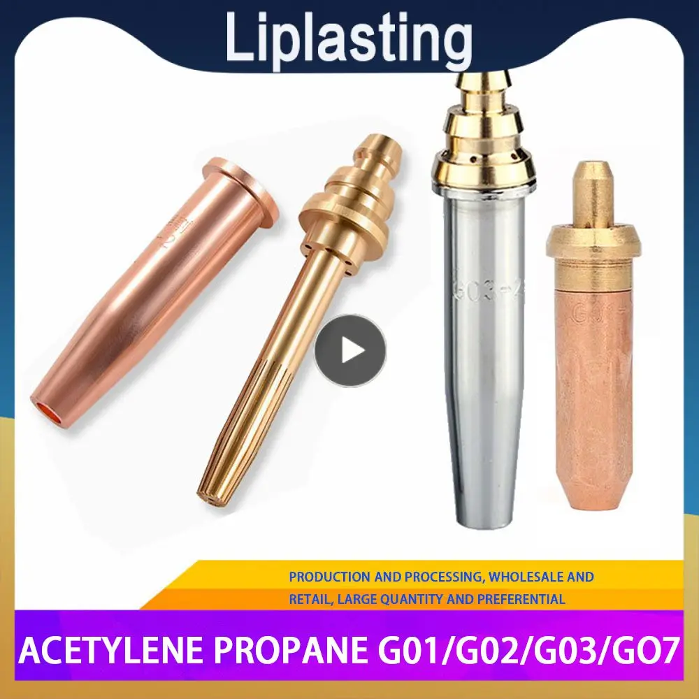 

High-quality Gas Liquefied Cutting Torch Flame Cutting Machine Integral All-copper Acetylene/propane 88mm Cutting Nozzle 15w