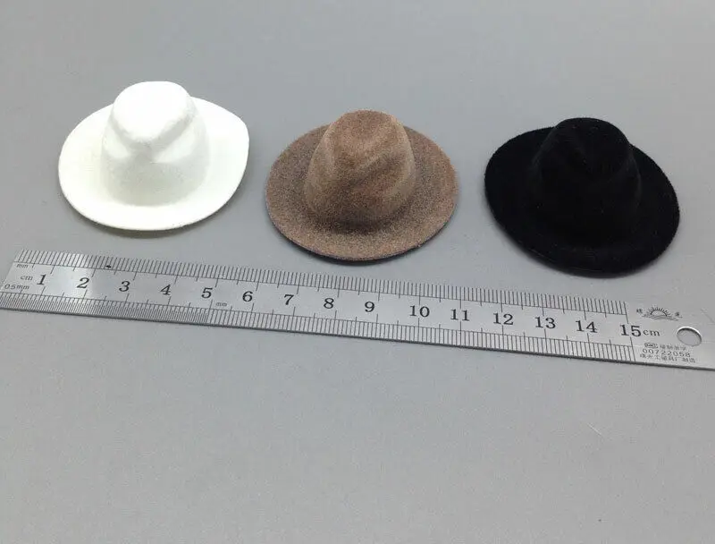 N2-02 1/6th Soldier Accessories Fashion Bowler Hat Model for 12" Action Figure D