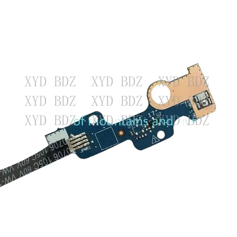 Фото DB для Dell Inspiron 15 3583, плата кнопки включения питания ноутбука с кабелем LS-F114P №3