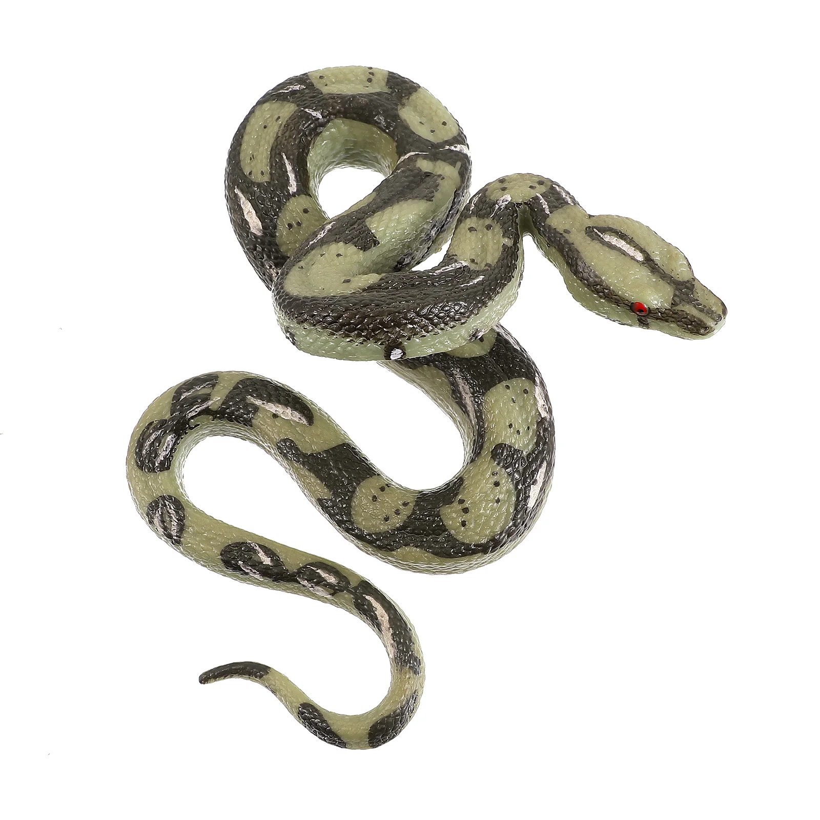 

Amosfun Animal Toy Lifelike Simulation Snake Halloween Prank Scary Snake Fake Animal Toy for Collection Science Educational Prop