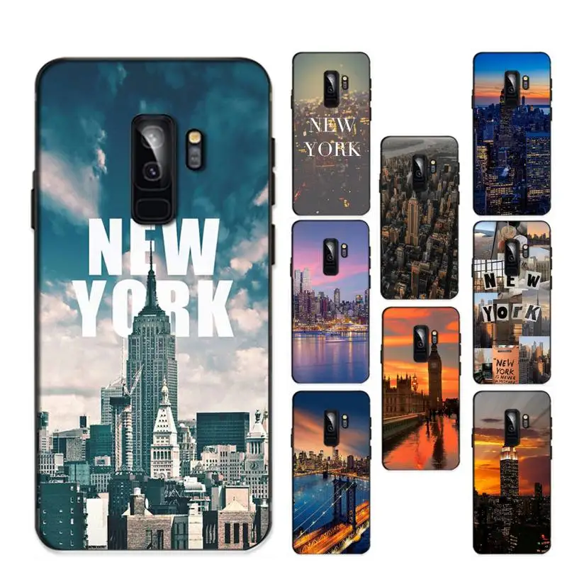 

RuiCaiCa NEW YORK city Phone Case for Redmi 8 9 9A for Samsung J5 J6 Note9 for Huawei NOVA3E Mate20lite cover