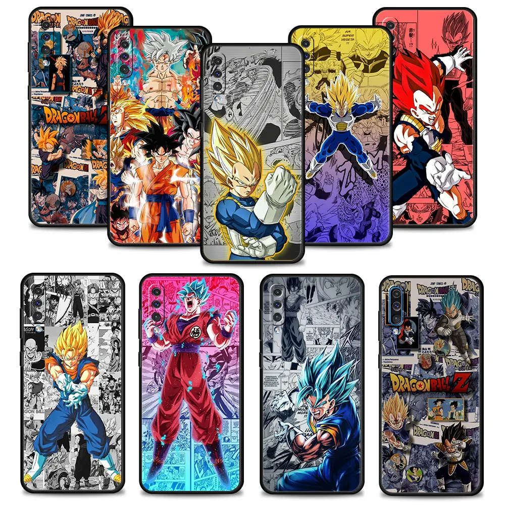 

For Samsung Note 20 Ultra 10 A50 A40 A10 A30 A70 A20e A20s A10s A01 Phone Cover Covers Dragon Ball Son Goku Vegeta IV Comics