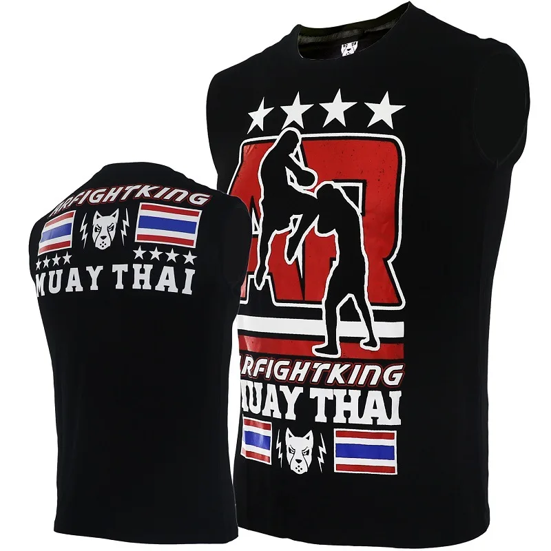 

Футболка Muay Thai для мужчин и женщин, боксерский Верх Без Рукавов Для MMA, боевых искусств, джиуджитсу, кикбоксинга, джерси, одежда для борьбы