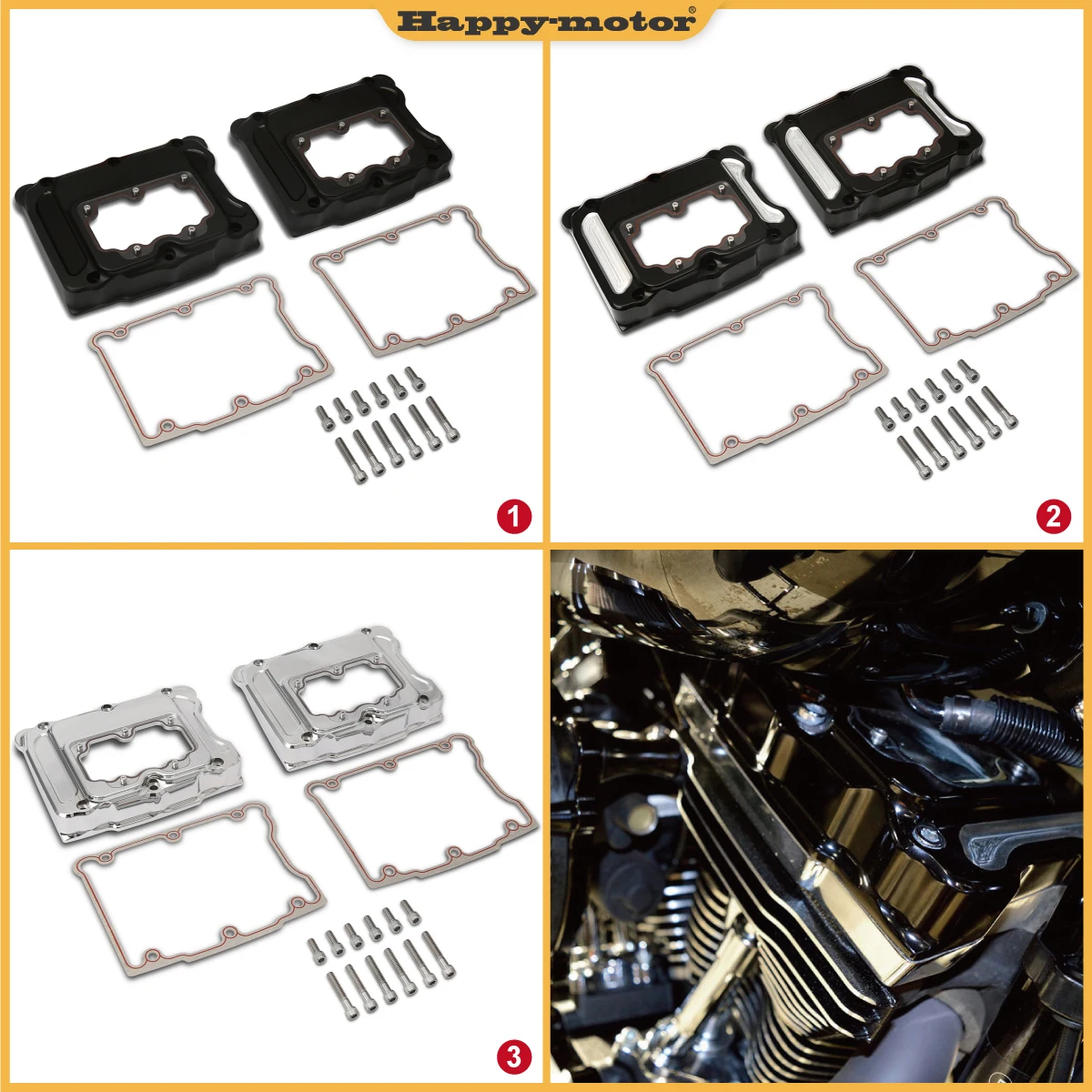 ЧПУ алюминиевая режущая четкость двигателя коромысло верхняя крышка для harley twin
