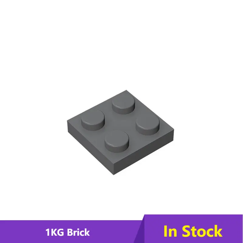 

1 кг, 1600 шт., детали MOC, 3022, 94148 пластина, 2x2, Совместимые Кирпичи, сборные строительные блоки «сделай сам», детская головоломка, игрушка, подарок...