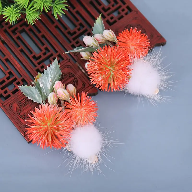 Cute Hairpin Hanfu Hair Accessories for Girls Hair Grips Barrette