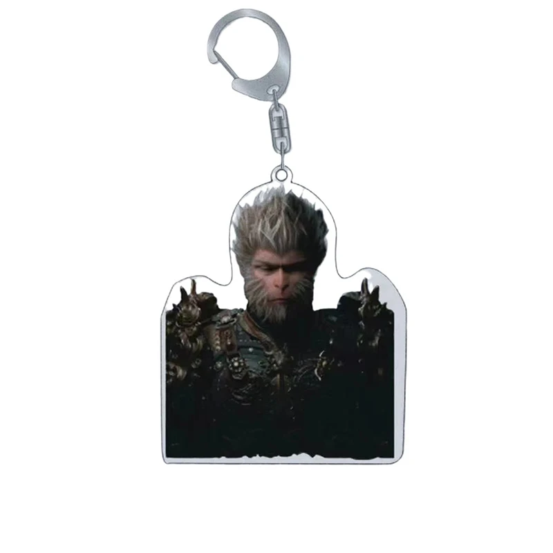 Черный миф Wukong вокруг темного неба священный брелок для ключей два юаня игра Sun