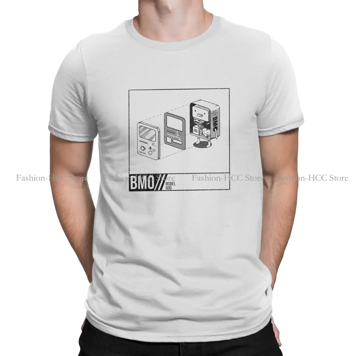 

BMO Fashion TShirts Male StyleTops T Shirt Round Neck