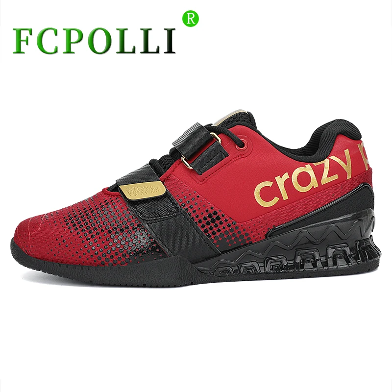 

2022 New Wrestling Training Shoes Men Red Boxing Sneakers Mens Luxury Brand Squat Shoes for Man Indoor Weight Lifting Shoe