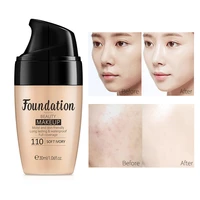1 pc whitening liquid foundation hide dark circles freckle removing acne pores bb cream face concealer contouring cosmetics