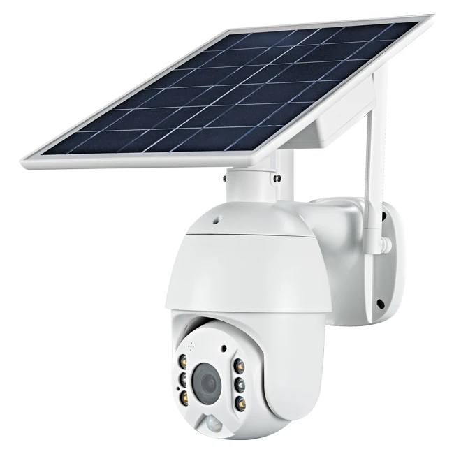 

2MP 4MP Outdoor WiFi Battery Solar Powered Wireless CCTV PTZ Home Security IP Surveillance Camera 4G