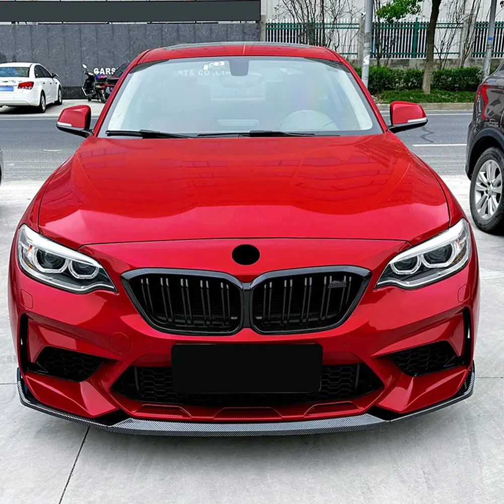 Фото Для BMW 2 серии M2 CS F87 2016-2021 передний бампер передняя лопата передняя Iip внешнее украшение модифицированный АБС-пластик автомобильный пар №3
