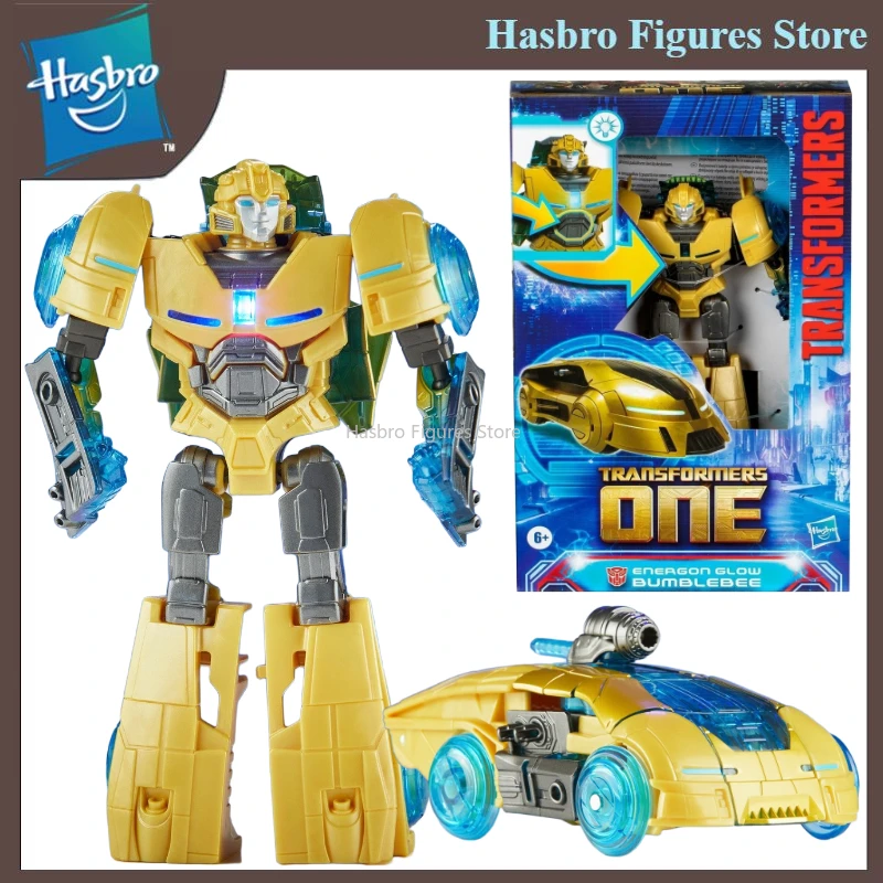 В наличии HASBRO TRANSFORMERS ONE Energon Glow Bumblebee экшн-фигурка коллекция моделей игрушка для