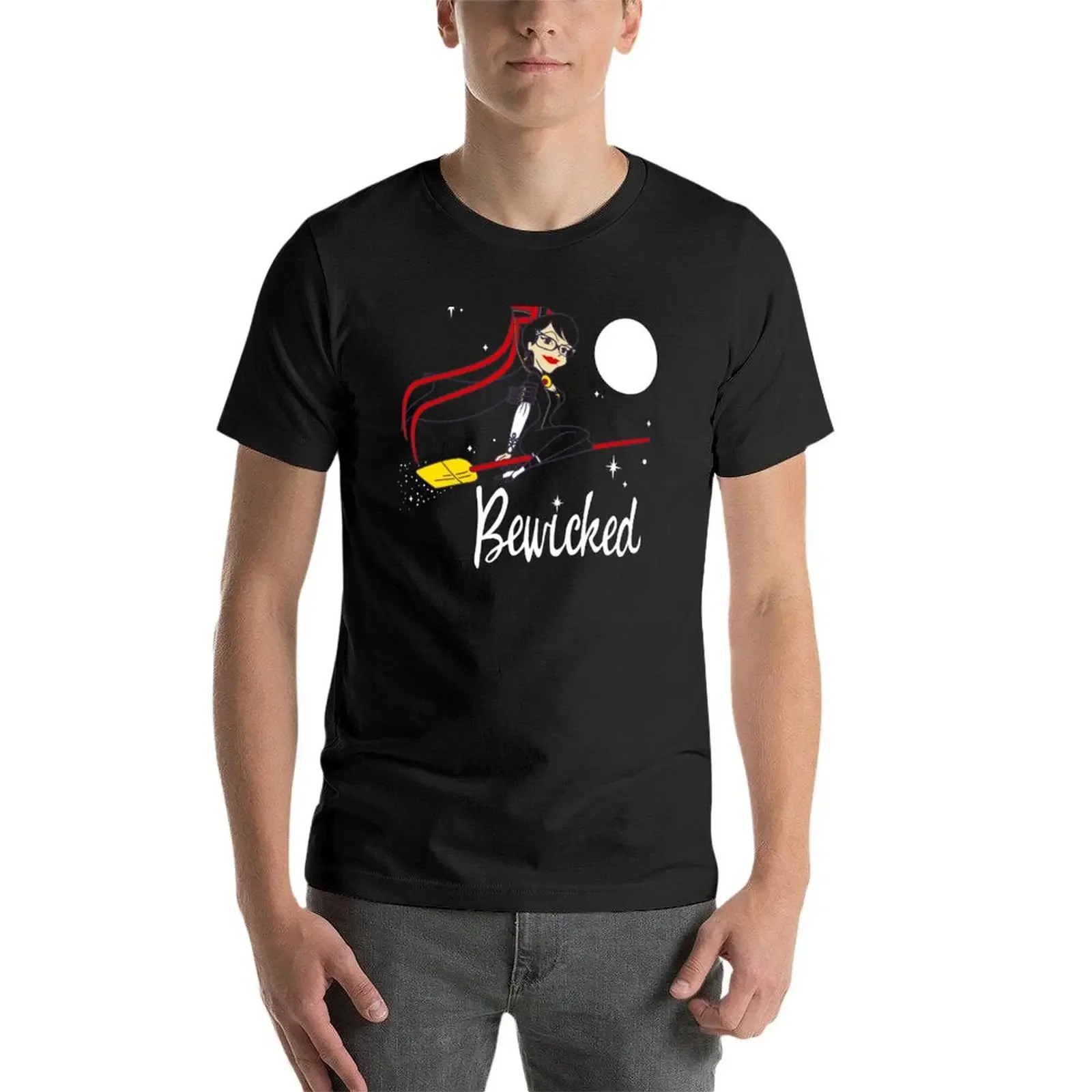 Мужская футболка с коротким рукавом и графическим принтом