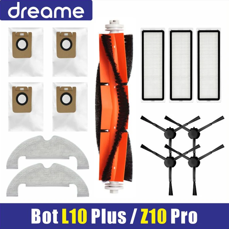 Аксессуары Dreame Bot D10 Plus RLS3D робот-пылесос Hepa фильтр Швабра основная боковая щетка