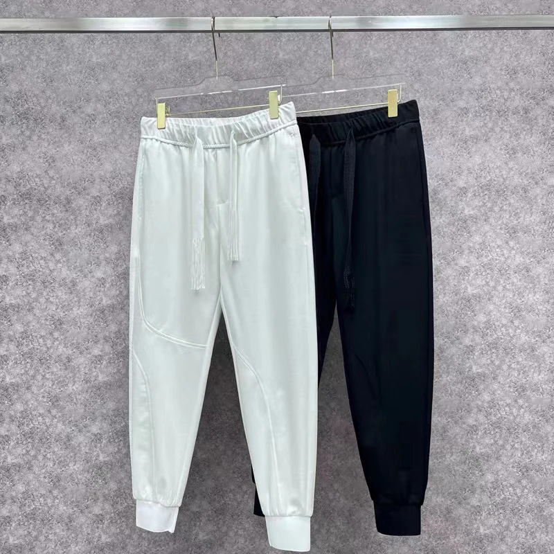 

Europe 2022 summer new slim sports casual pants men's fashion loose all-match pencil trousers