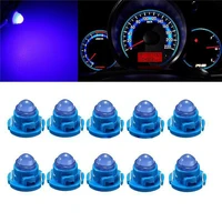 10 x led bulbs blue t5 t4 7 dc 1 smd 12v neo wedge led bulb dashboard light dashboard light car universal