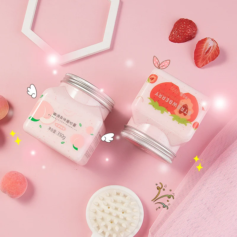 

Body Scrubs Moisturizing Tender and Smooth Body Scrub Facial Back Whole Body Cleansing Pores Gentle Exfoliating Body Exfoliator