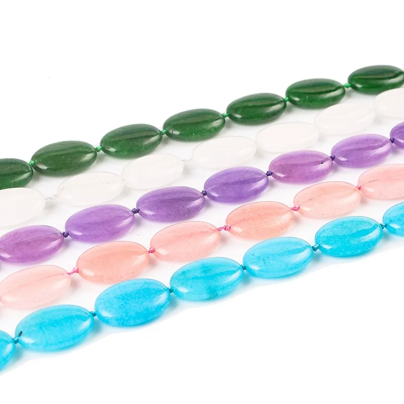 

Натуральный Нефритовый камень разных цветов 13x14 мм 15x20 мм, гладкие овальные бусины россыпью, «сделай сам», ювелирные аксессуары 38 см sk215
