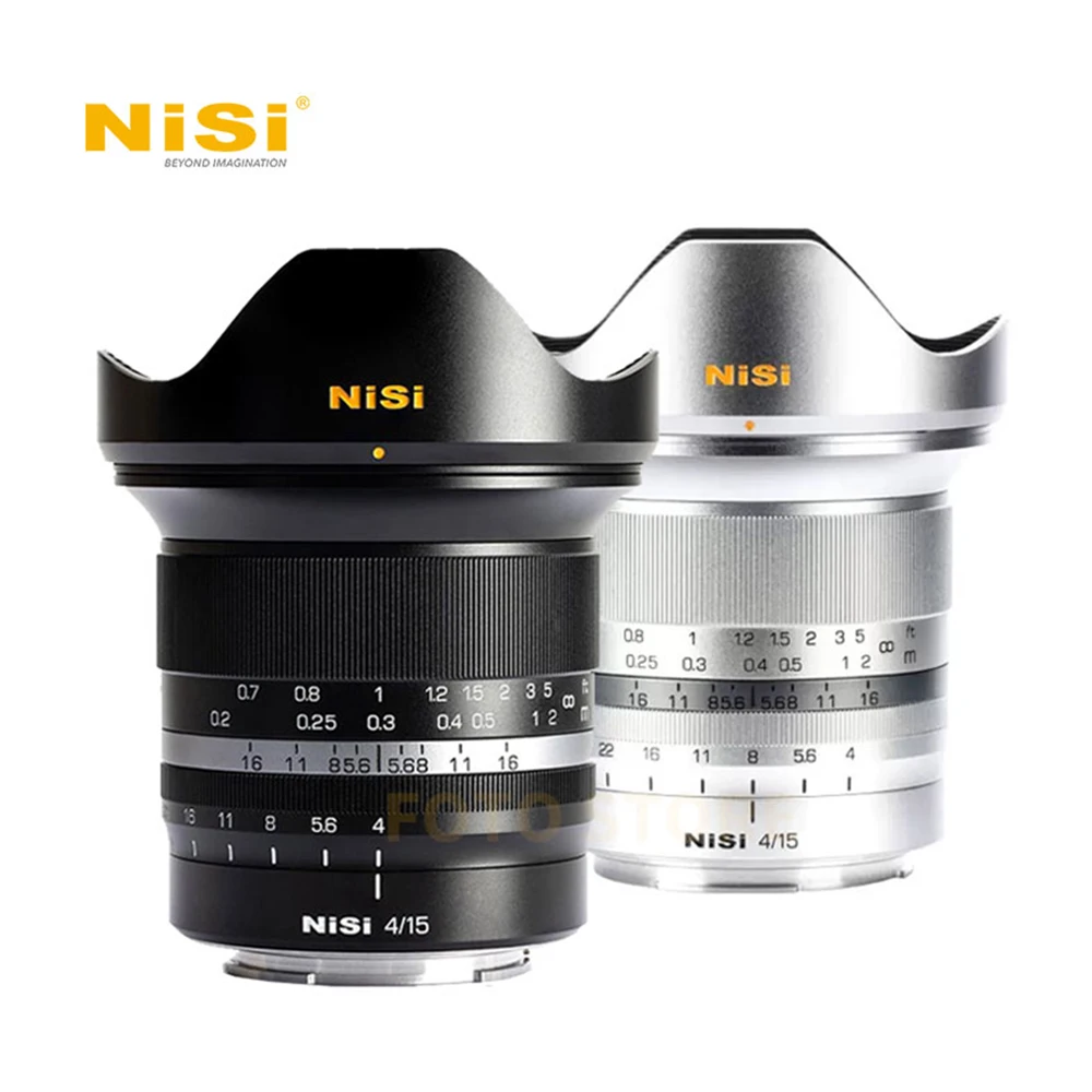

NISI 15mm F4 Full Frame Wide Angle Camera Lens Star Burst MF for Sony E Fuji X Nikon Z Canon RF EOS R Panasonic L Mount Cameras
