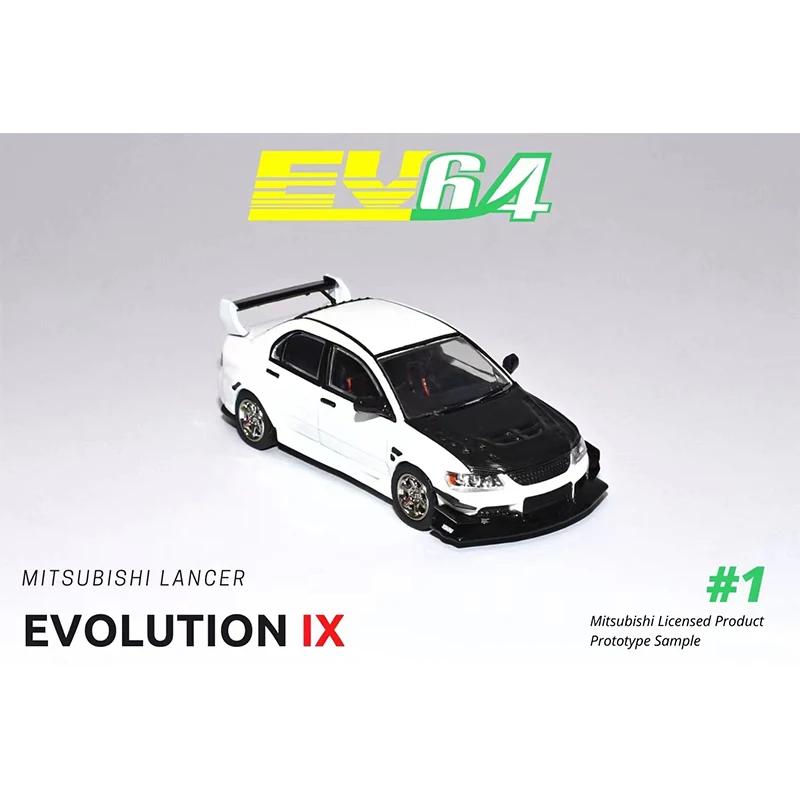 EV64 1:64 Lancer Evolution EVO IX 9 модифицированная версия Коллекционная модель автомобиля из