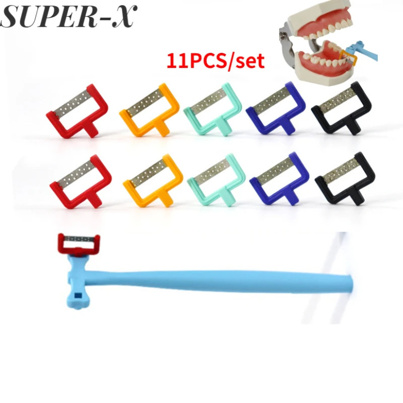 11 шт./набор набор для полировки зубов