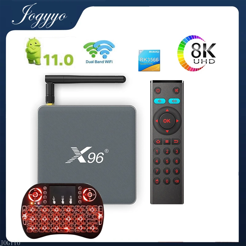 

ТВ-приставка X96 X6, Android 11, 8 ГБ ОЗУ, 128 ГБ, HDMI-совместимая