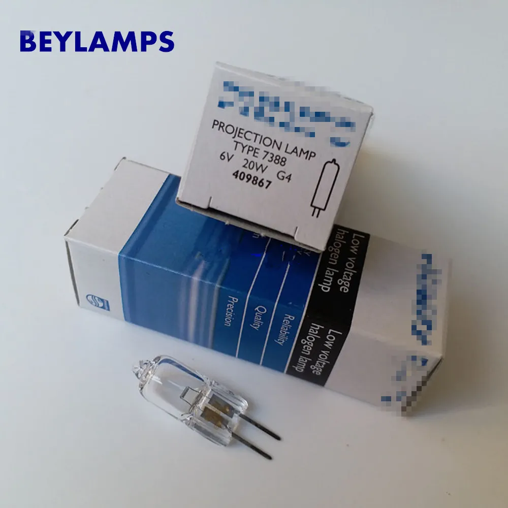 

Лампа PH 7388 6 в 20 Вт, ESB G4 409867,PH 6V20W M30, лампа проектора, микроскоп, офтальмологическая Лампа