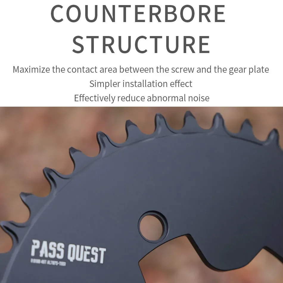 Цепь PASS QUEST 110 bcd пластина для шоссейного велосипеда Shimano 105 r9200 r8100 r7100 dura ace ULTEGRA