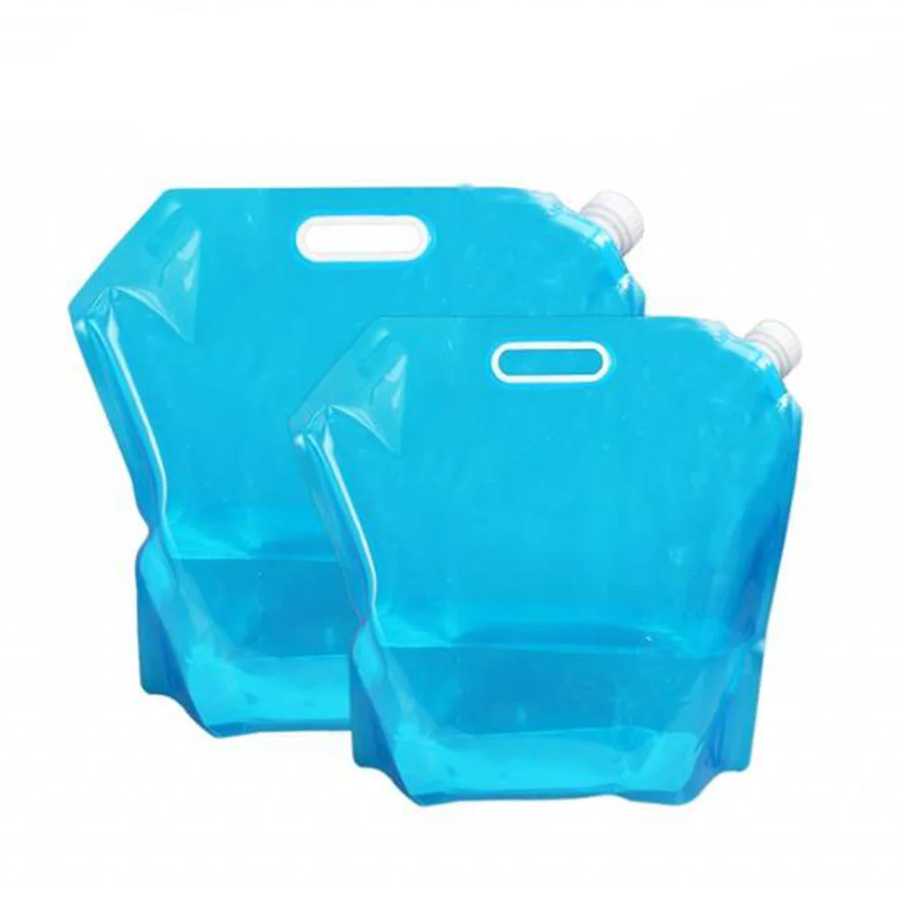 

Water Bag Collapsible Carrier Container Storage Camping Portable Drinking Jug Bottle Outdoor Foldable Large Folding Capacity