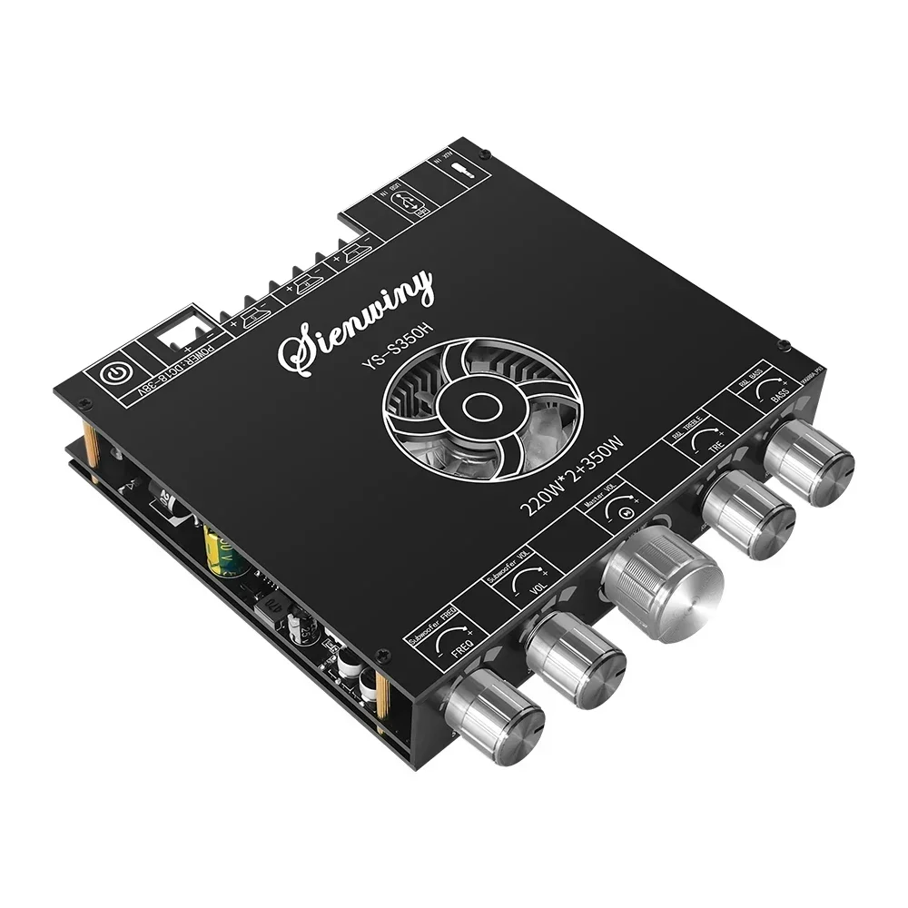 YS-S350H 2 1-канальная плата усилителя Bluetooth TPA3255 220 Втx2 + 350 Вт Высокомощный сабвуфер Super