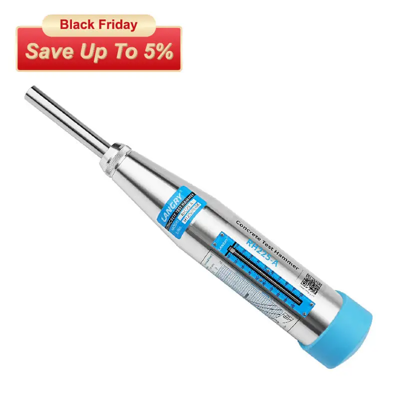 LANGRY RH225-A бетонный испытательный молоток Отскок калибромер для строительства