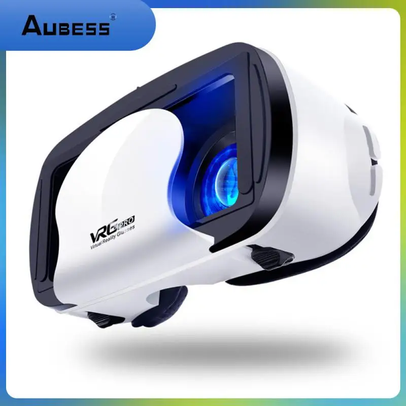 

For 5 To 7 Inch Smartphone Devices Vr Glasses Visible Wide Angle Transmittance 3d Virtual Reality Helmet Vrg Smart Gift