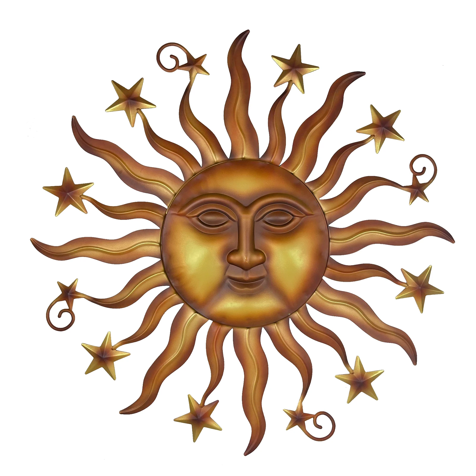 

Металлическая скульптура солнца LIFFY 24 дюйма