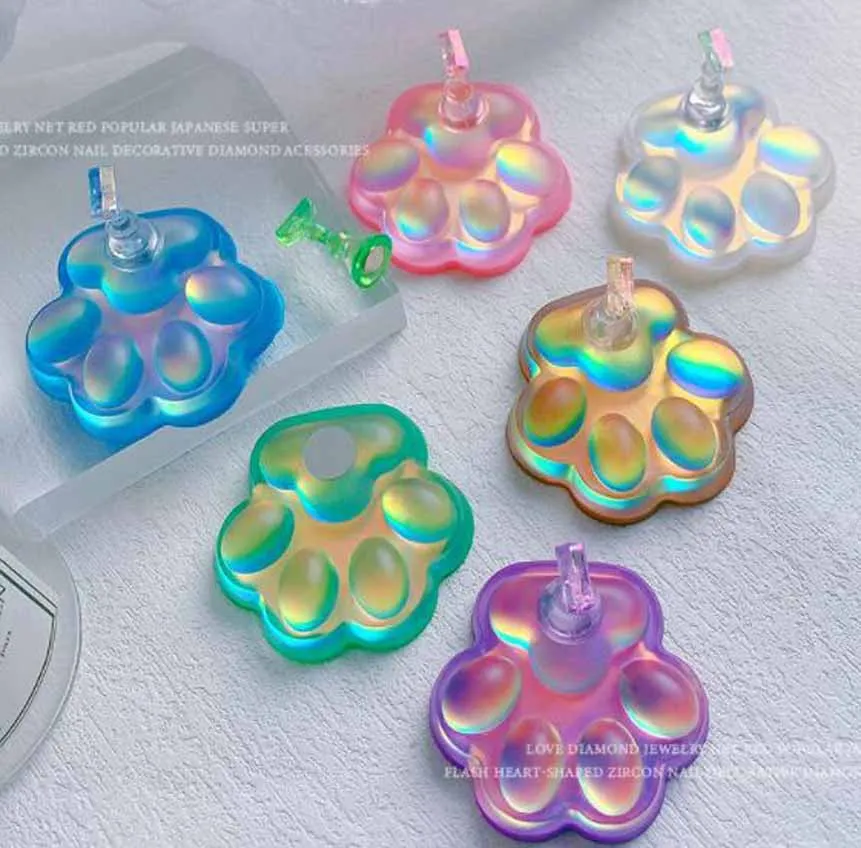 Подставка для демонстрации искусства ногтей с магнитом |