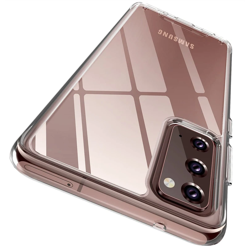 

Transparent Phone Case For Samsung Galaxy S22 Ultra S21 Plus S20 FE S10 A72 A71 A70 A52 A51 A50 A31 Note 20 10 Shockproof Cover