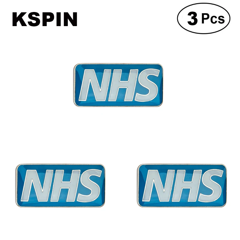 

NHS Badge Lapel Pin Brooches Pins Flag badge Brooch Badges