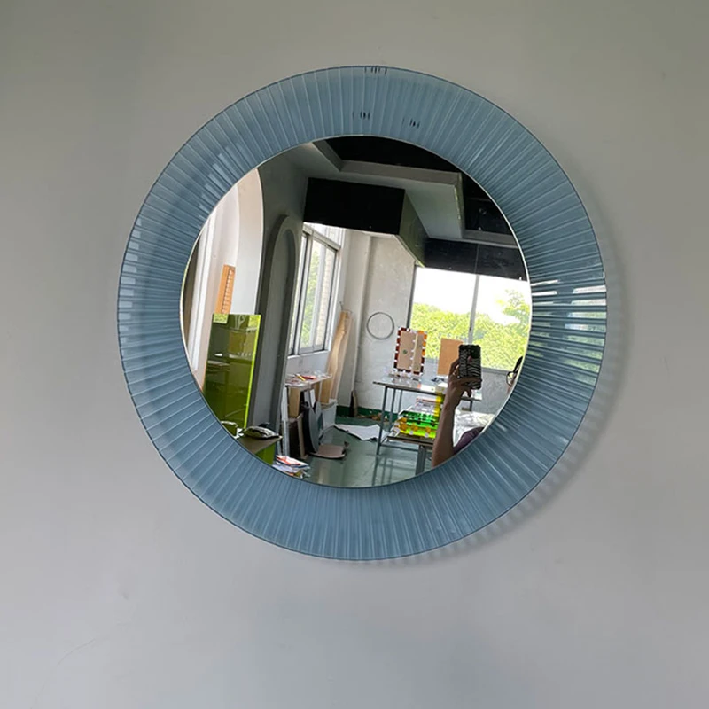 

Round Decorative Wall Mirrors Bedroom Aesthetic Living Room Mirror Home Aesthetic Bedroom Espejos Con Luces Room Decoration