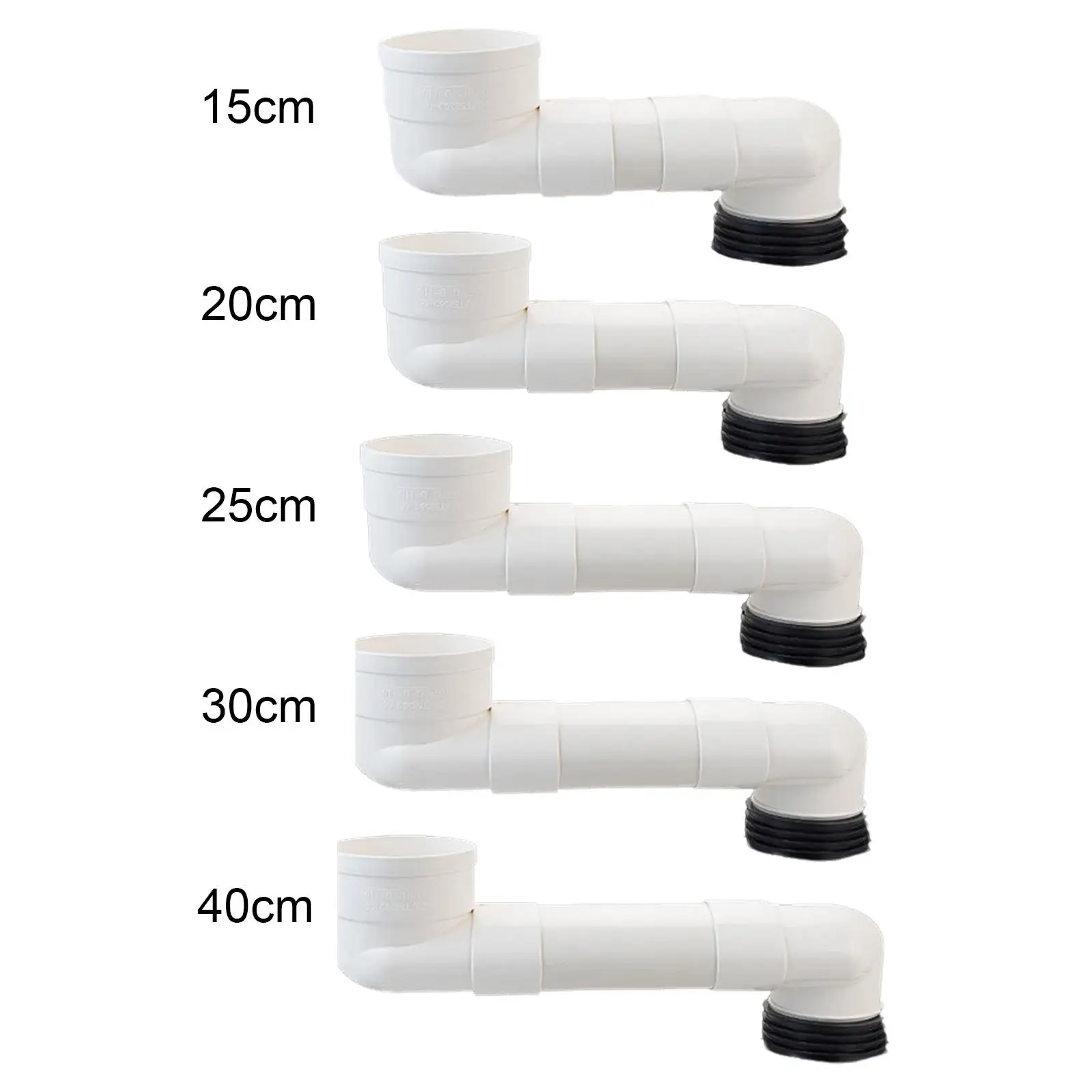 

Flexible Offset Toilet Flange Extension Drain Pipe Urinals Repairing Adapter