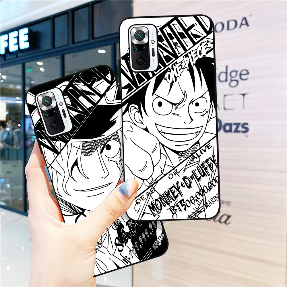 

Japanese Anime Case for Xiaomi Redmi Note 10 Pro Max 10T 11 4G 10S 9 9T 8 8T 7 9A 9C 9i Poco X3 Pro NFC M3 M4 Pro 5G TPU Cover