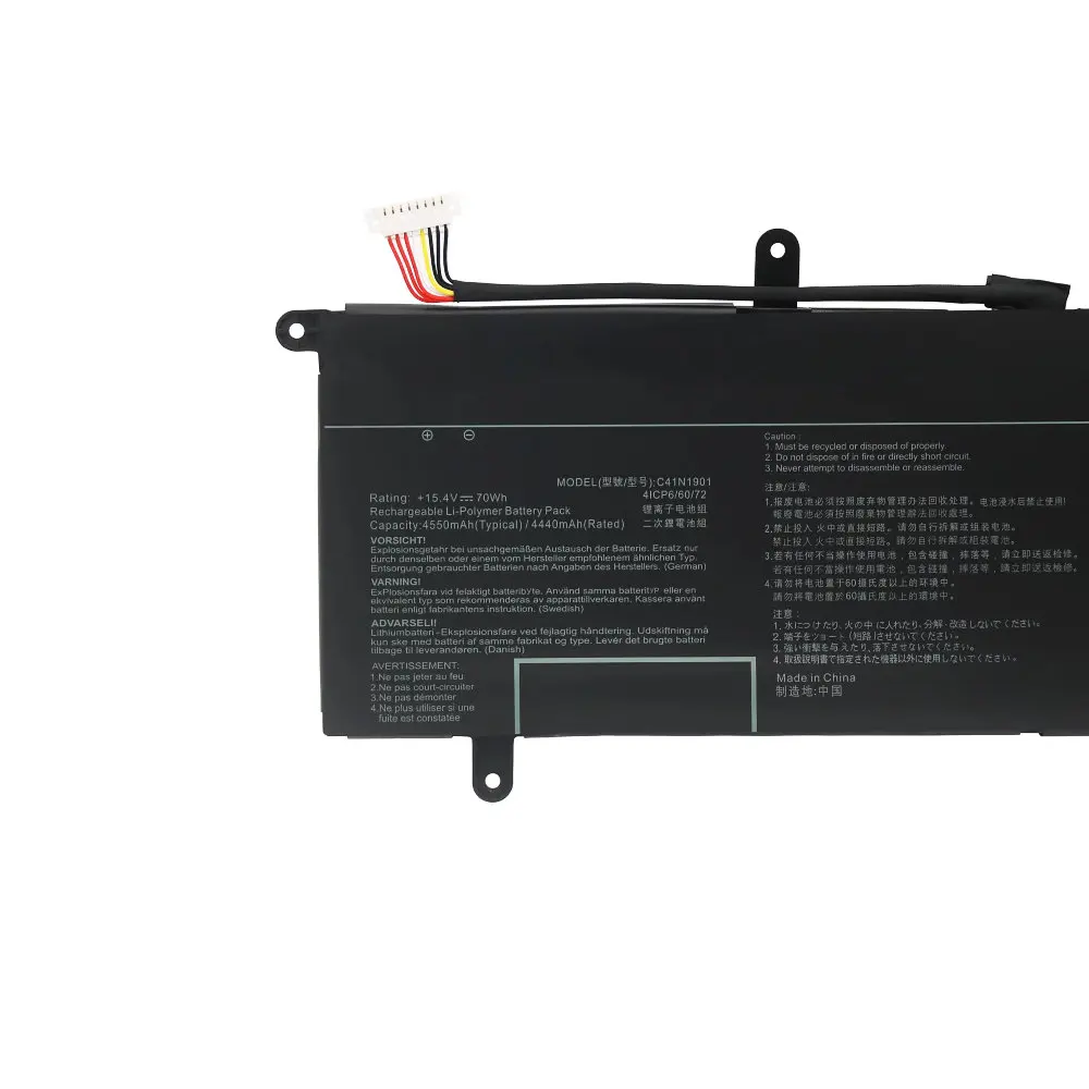 Высококачественный аккумулятор для ноутбука C41N1901 ASUS ZenBook Duo UX481FA UX481FL UX481F UX481FLY UX4000F