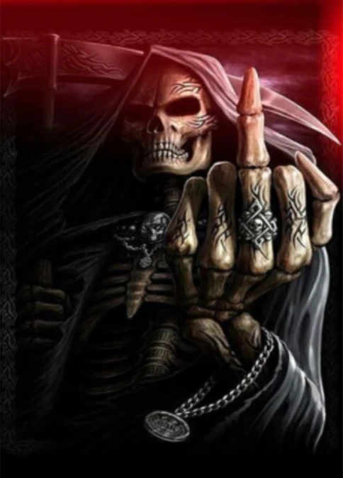 

Алмазная живопись 5D, 3 разных цвета, скелет, стол, 30x40 см